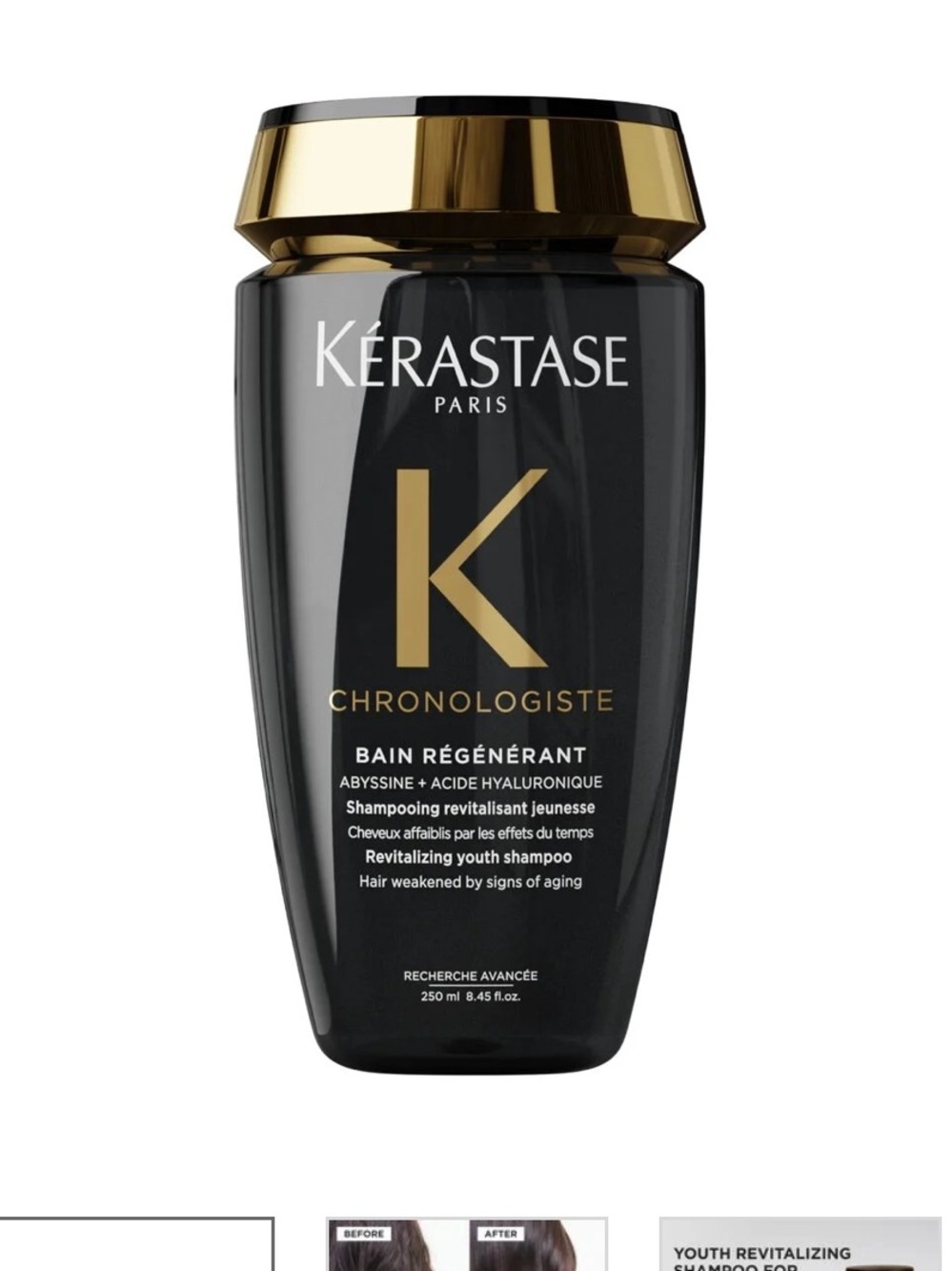Kérastase Chronologiste Revitalizing Hair Care Set - shampoo